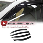 Set of 4 Window Deflectors for Chevrolet Cruze (2015–2019)