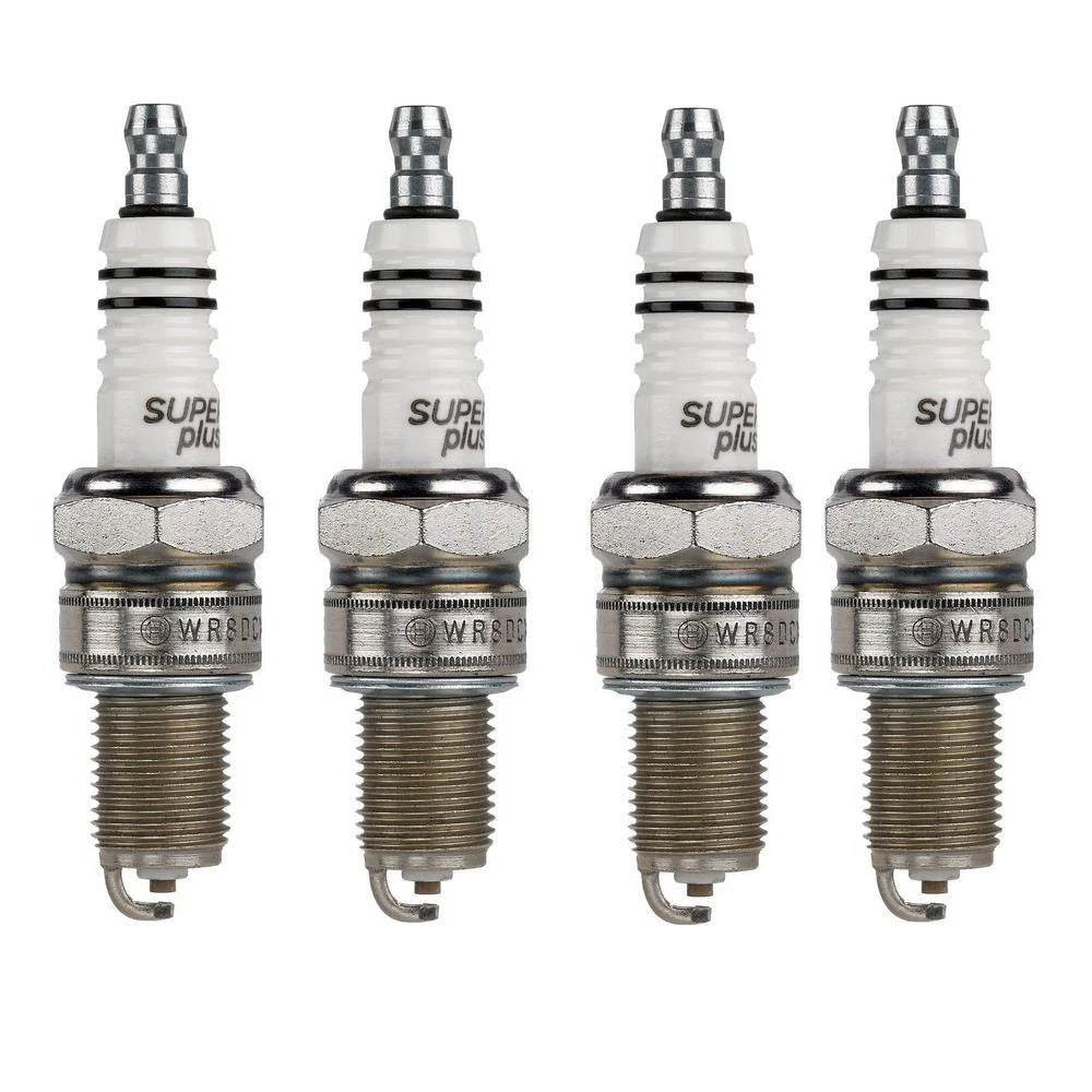 Set of 4 Bosch Super Plus Nickel Spark Plugs for Buick Chevrolet Dodge Honda