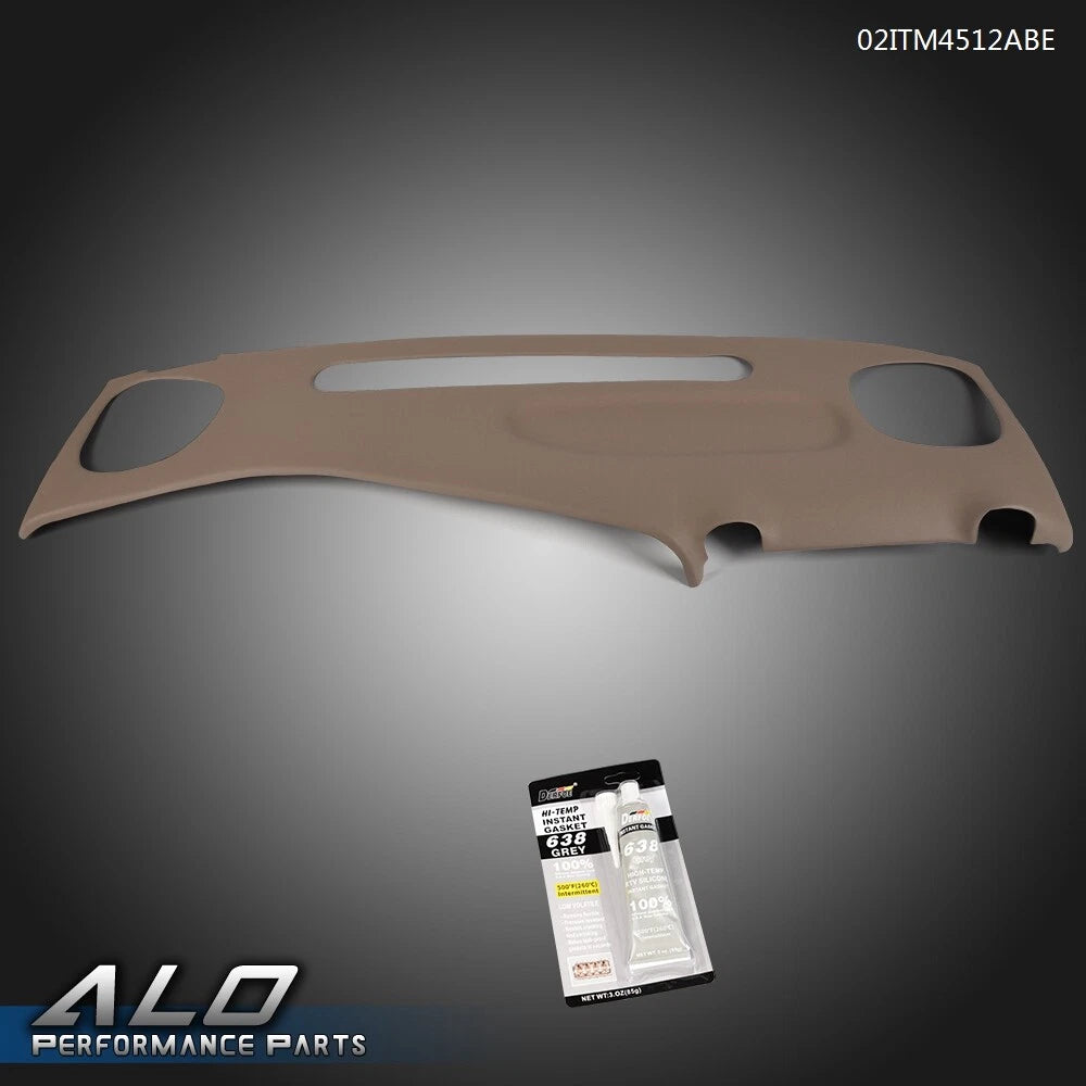 Dash Board Cover Cap for Chevy Blazer S-10 S-15 GMC Pickup (1999–2002) Beige