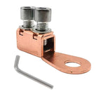 Brass Car Terminal Block Connector with Wrench for Universal Fit