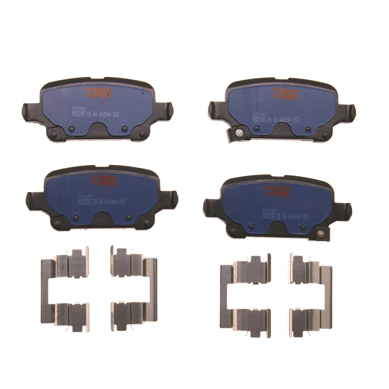 Set of 4 Disc Brake Pads for Chevrolet Equinox (2020)