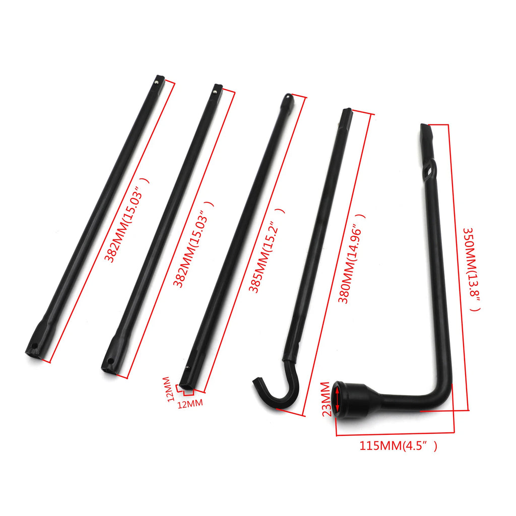 Spare Tire Lug Wrench Kit for Dodge Ram 1500 (2002–2015)