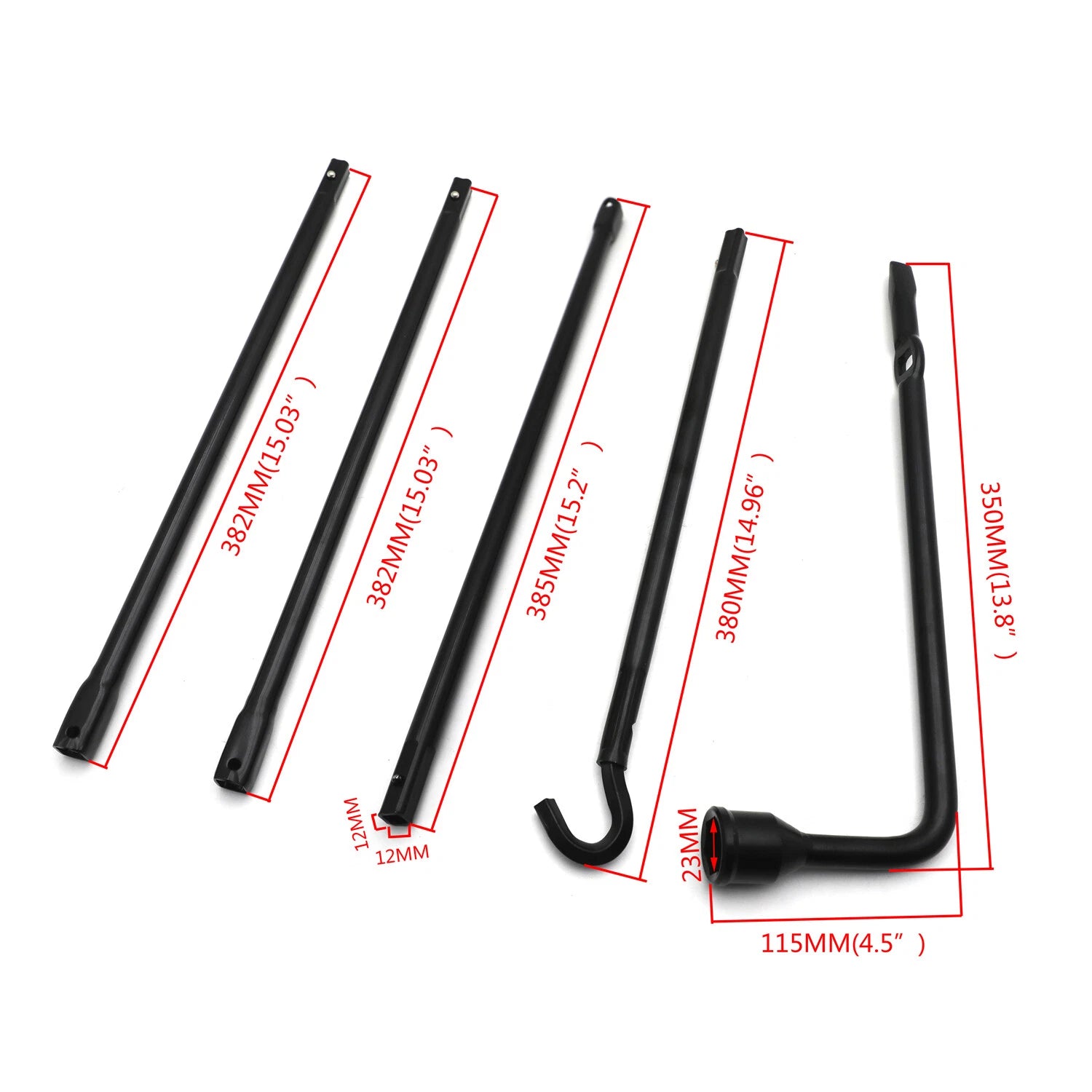 Spare Tire Lug Wrench Kit for Dodge Ram 1500 (2002–2015)