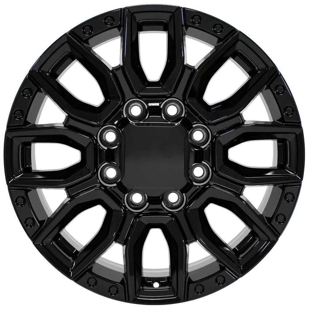 20 Inch Gloss Black Wheel Replacement for 1988–2000 Chevy C2500