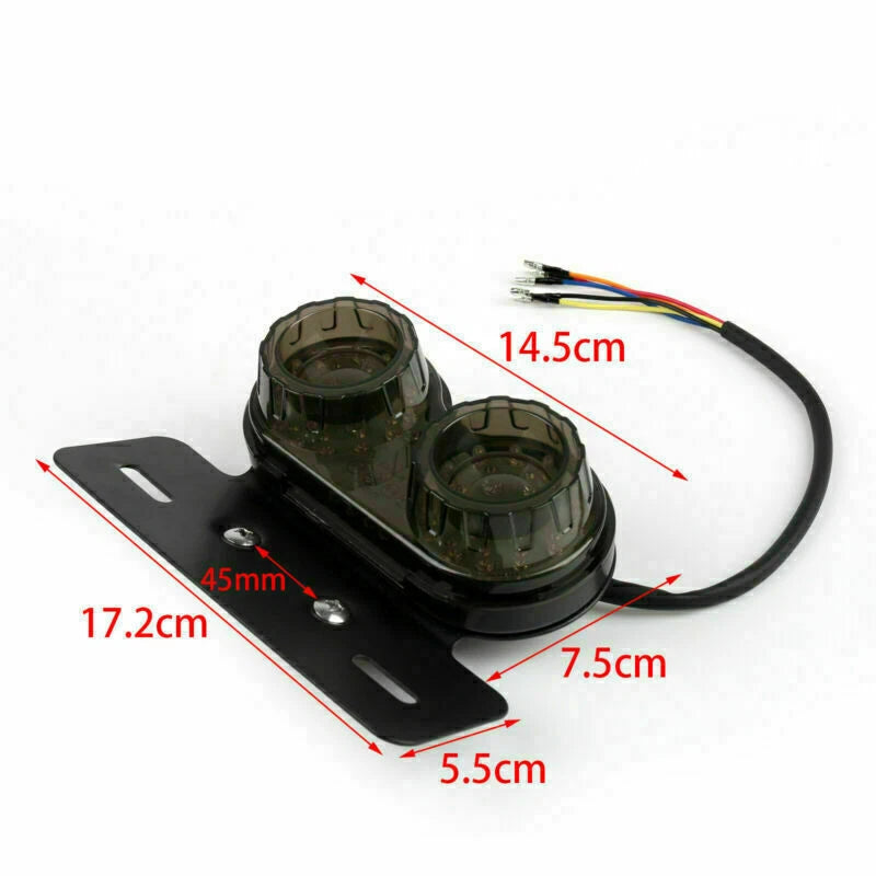 LED Rear Tail Light for Motorcycle (12V) T9
