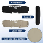 Dash Cover for Lexus IS XE20 (2006–2012) Faux Leather Black White Line
