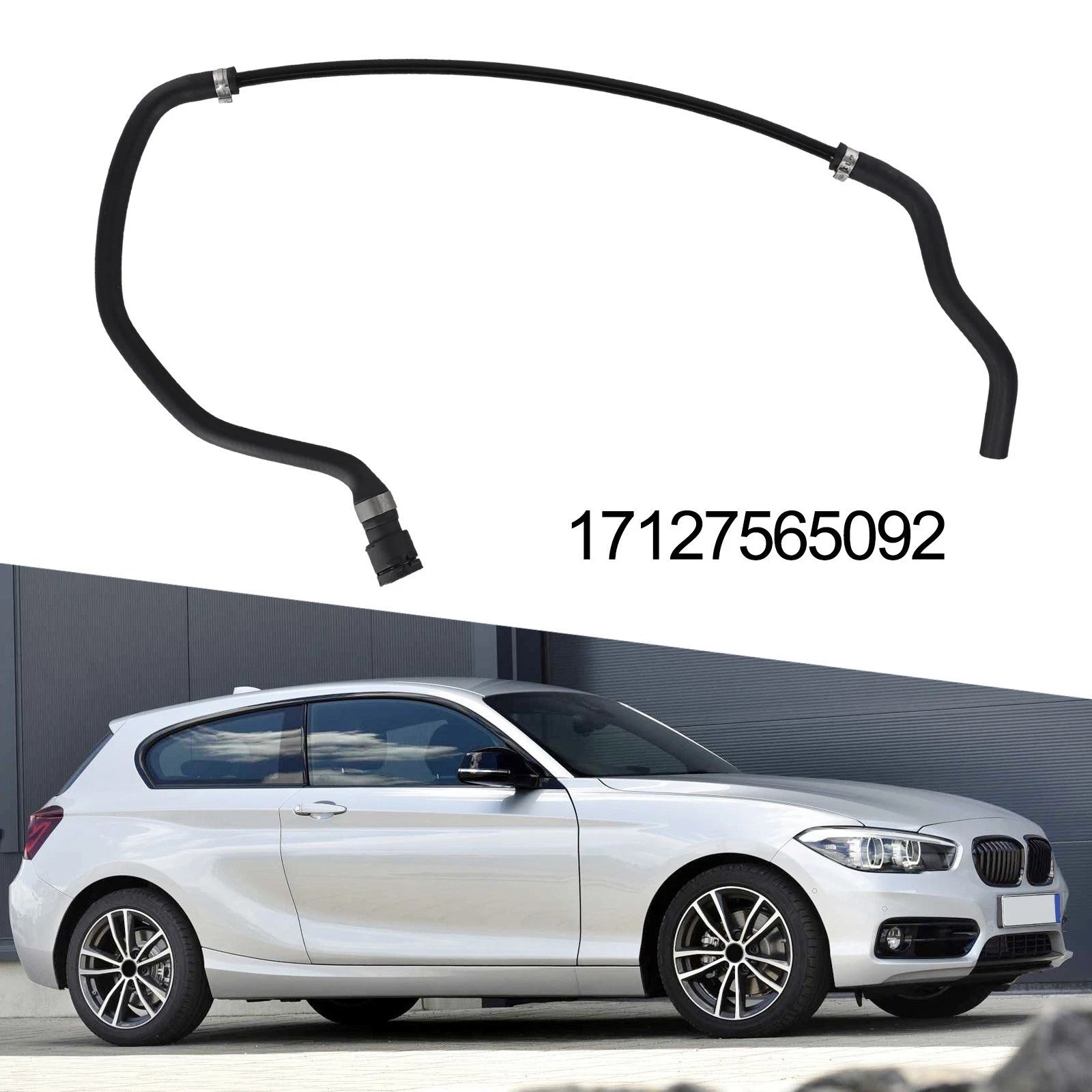 Radiator Coolant Water Pipe Hose for BMW E81 E84 (2007–2013)
