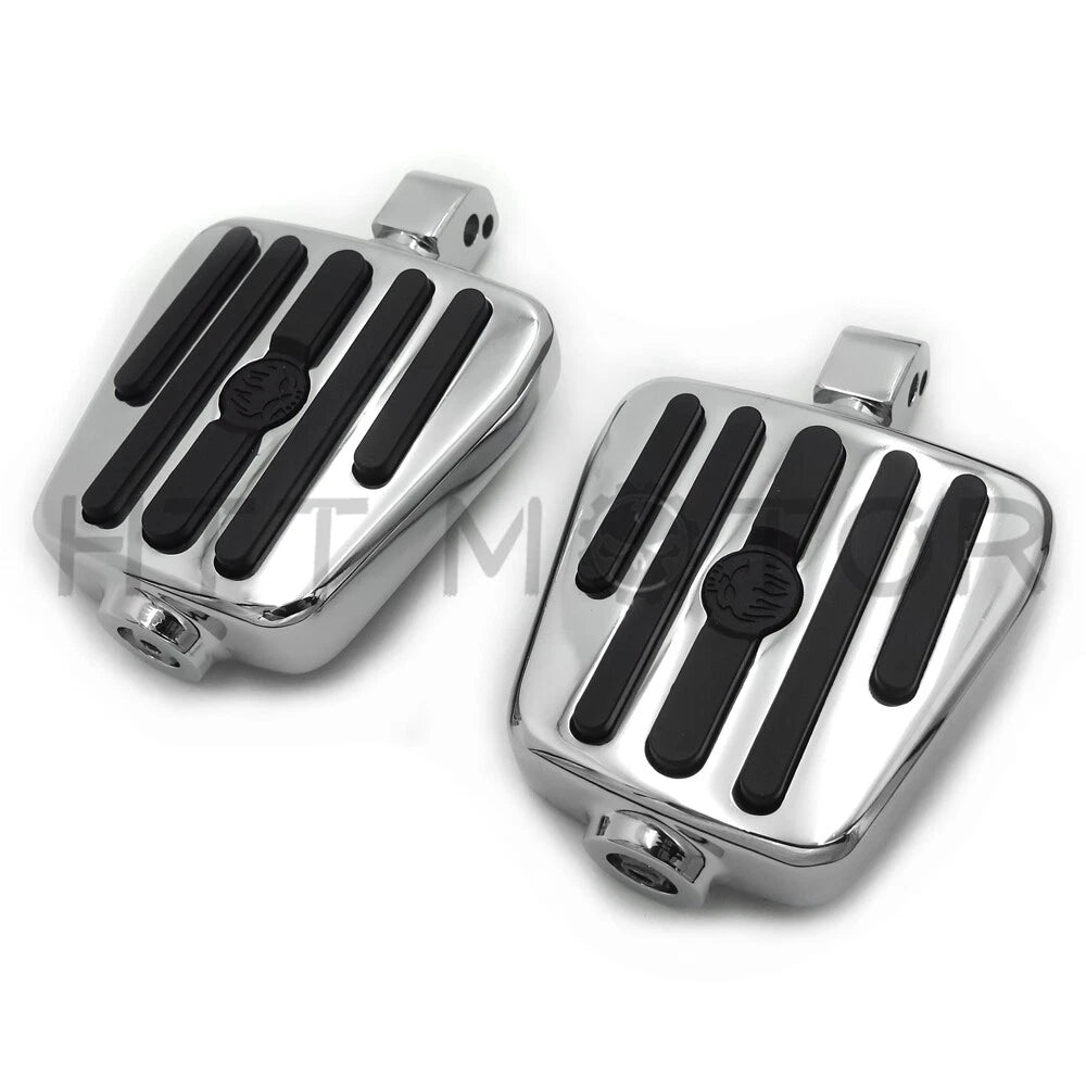 Flame Fury Footpeg Rest for Harley Davidson Softail Fat Boy FLFB, Fat Bob FX (2018–2023)