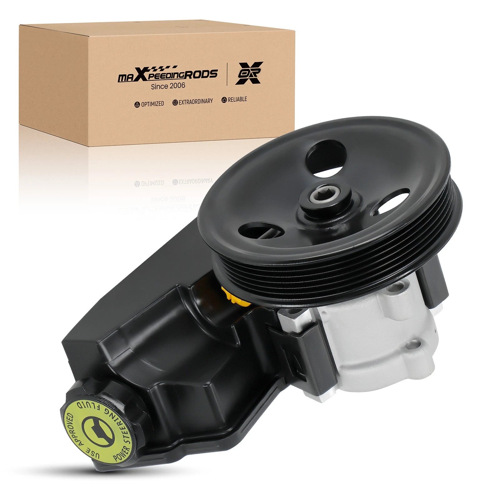 Power Steering Pump with Pulley for Jeep Cherokee Wrangler (1996-2003)