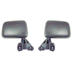 LH+RH Black Manual Door Mirrors Pair for Toyota Hilux 1983-2004 Left Right L+R