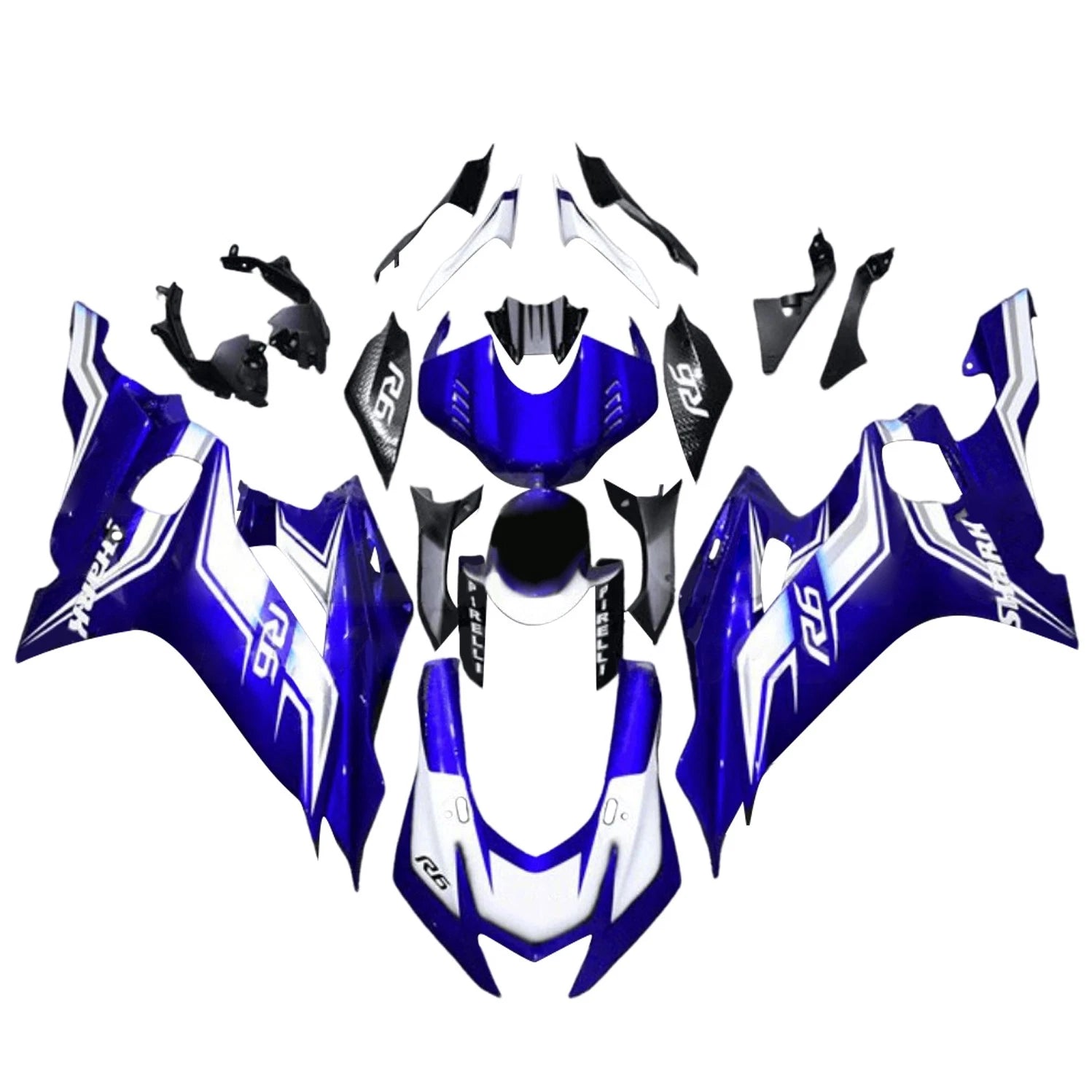 Injection Fairing Kit for Yamaha YZF-R6 (2017–2023) - ABS Plastic