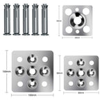 Wall Mounting Clips for Marble (Stainless Steel, Zinc Plated)