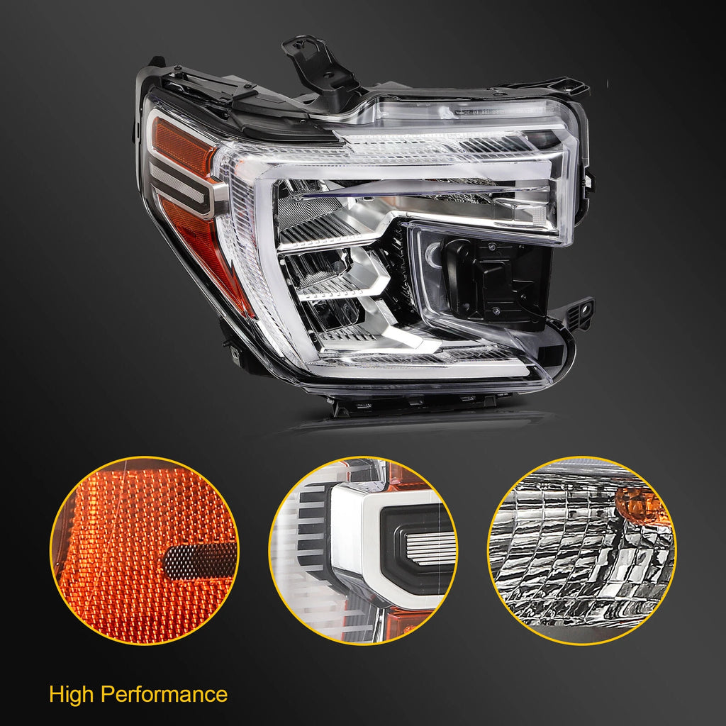 LED Headlight for GMC Sierra 1500 (2019–2021)