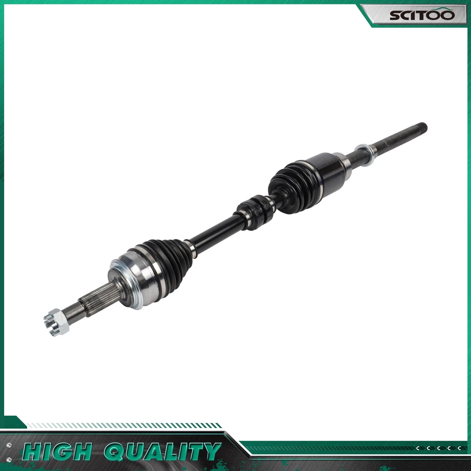 Front Right CV Axle Assembly for Nissan Rogue Sport L4 2.0L (2017–2019)