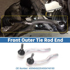 2 x Front Outer Tie Rod Ends for Lexus CT200h (2011-2017)