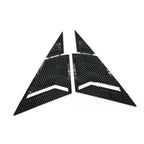 Carbon Fiber Black Front Window Scoop Louver Cover for Honda Civic (2012-2015)