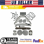 18PCS Timing Chain Guide Rail Kit for BMW 5 7 Series X5 Z8 (1996–2003)