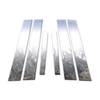 Stainless Steel Pillar Post Covers 6pc Replacement for Volvo S80 (2007–2024)