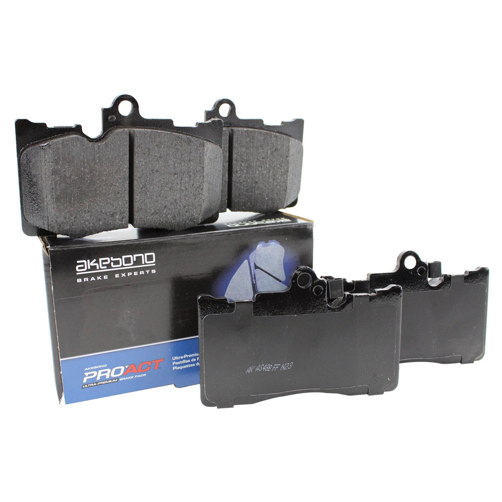 Set of 4 Akebono ProACT Front Disc Brake Pads for Lexus GS350 (2013–2016)
