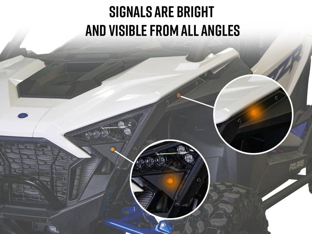 Turn Signal Kit for Polaris RZR PRO XP / 4 Seat (2020–2023)