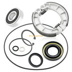 Rear Brake Drum Bearing Seal Kit & Shoes for Honda Foreman 500 TRX500FE (2014–2019)