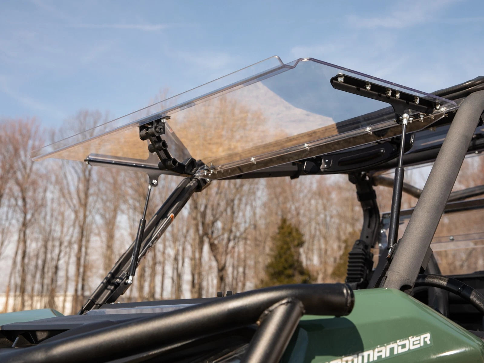 Heavy Duty Scratch Resistant Flip Windshield for Can-Am Maverick Sport (2019–2023)