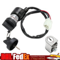 4-Pin Ignition Key Switch 9010-010000 for CF-Moto CF188 CF500 CF600 CF625 (2015–2023)