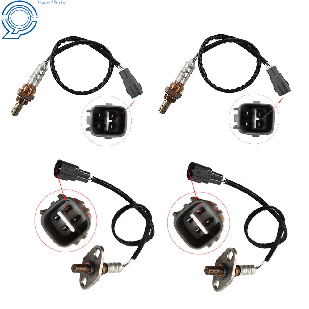 Set of 4 O2 Oxygen Sensors for Toyota Sequoia Tundra (2001–2004)
