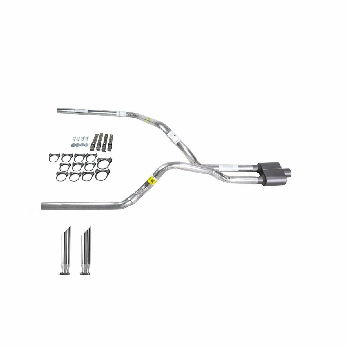 Dual Exhaust Muffler with Tip for Dakota (1987-1996)