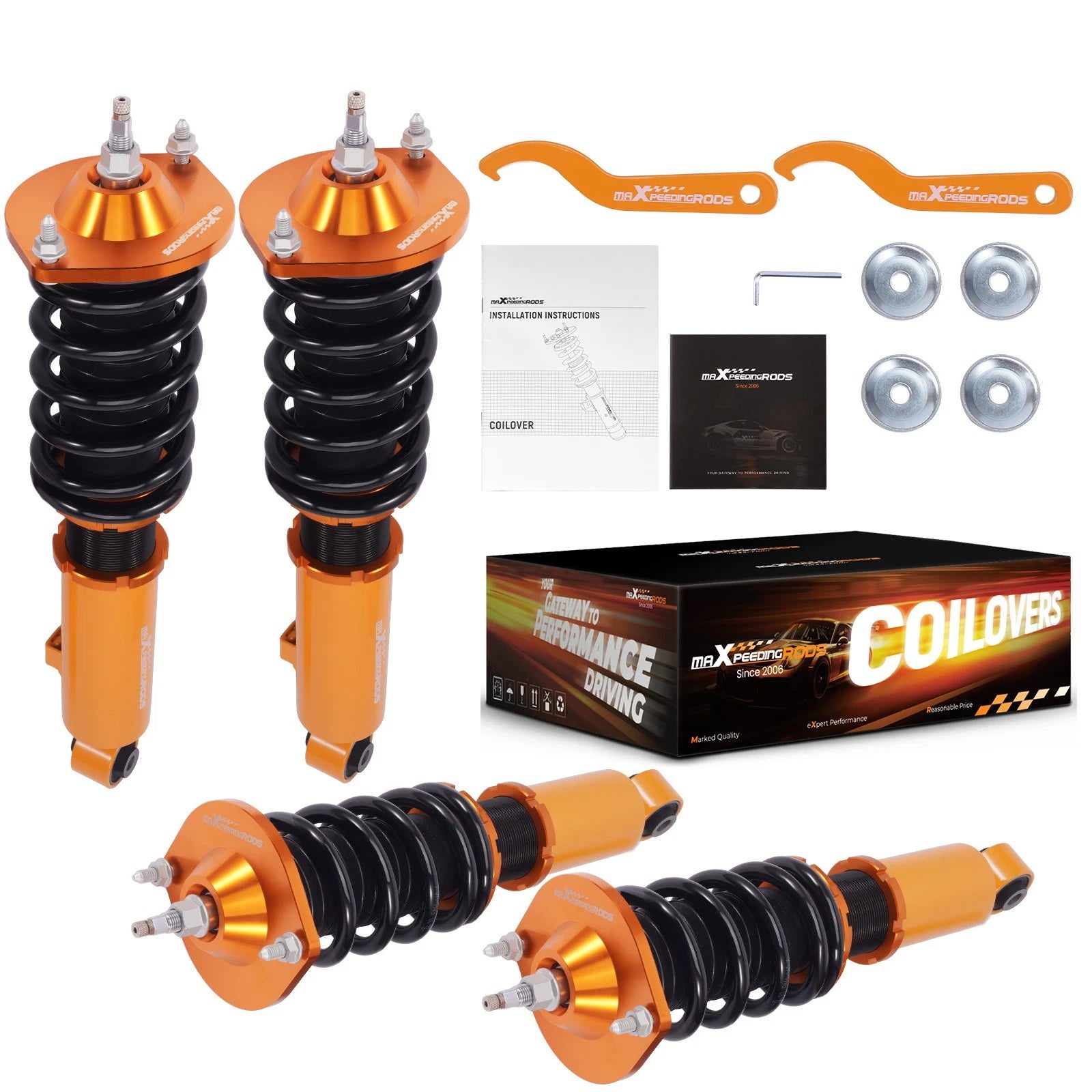 24 Way Adjustable Coilovers for Mazda Miata MX5 (1990–2005)