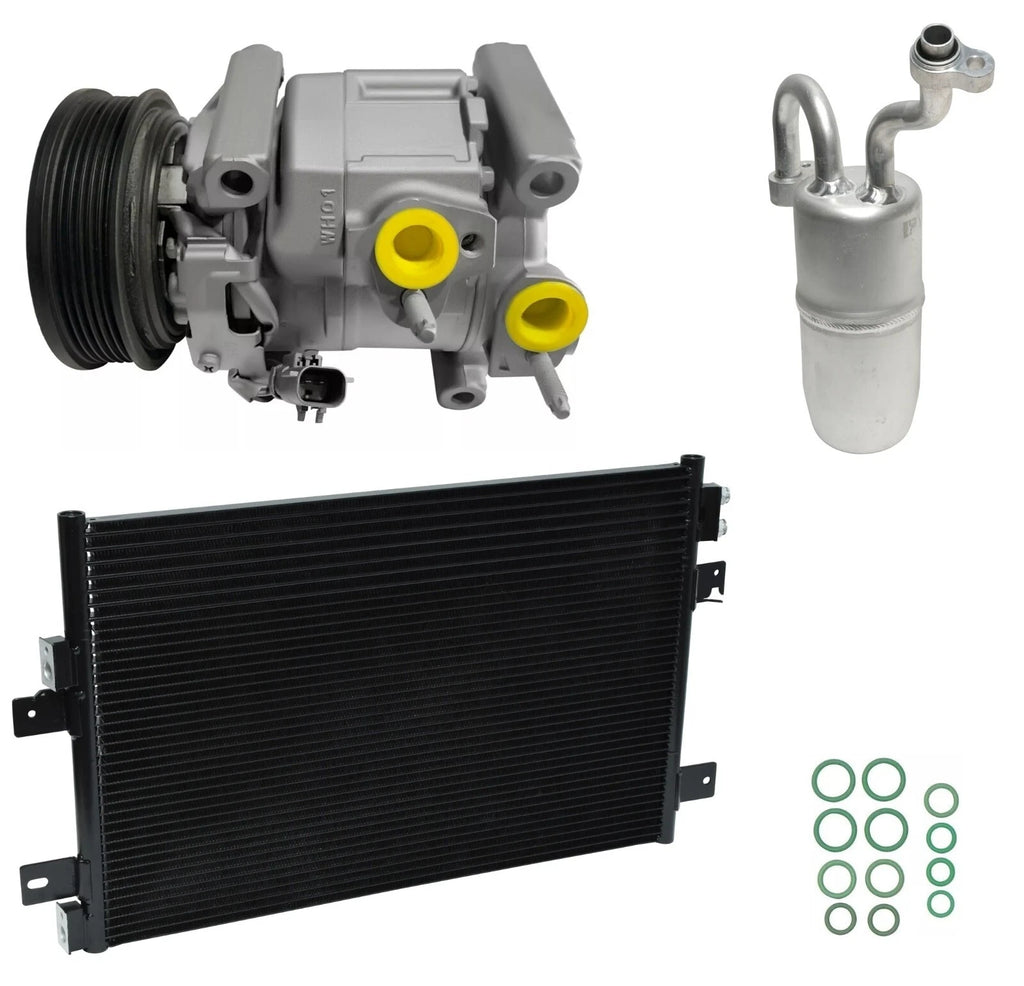 AC Compressor Kit With Condenser for Chrysler 200 3.6L V6 (2011–2014)