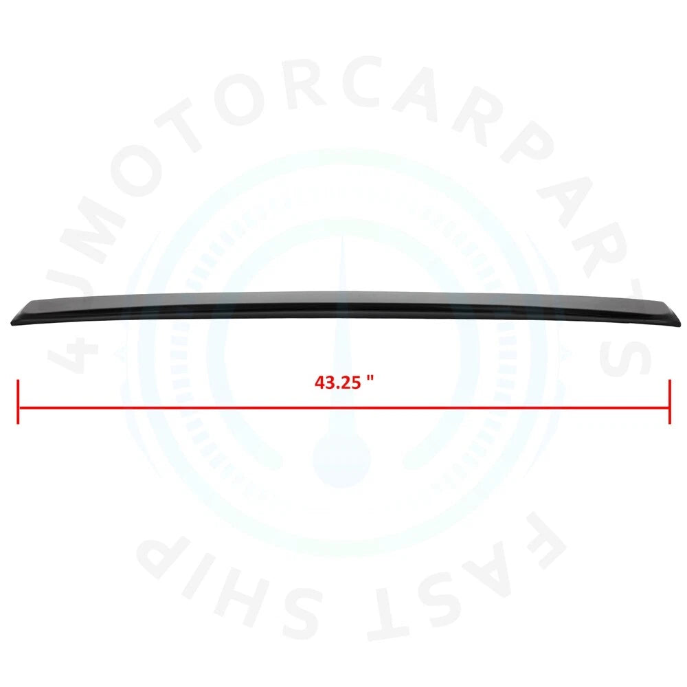 Rear Window Roof Spoiler for Honda Accord (2003–2007) Glossy Black