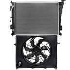 Cooling Fan & Radiator Kit for Hyundai Sonata, Kia Optima (2011–2014)