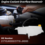 Coolant Expansion Reservoir Tank for Infiniti G35 G37 (2007–2008) 21710-JK000