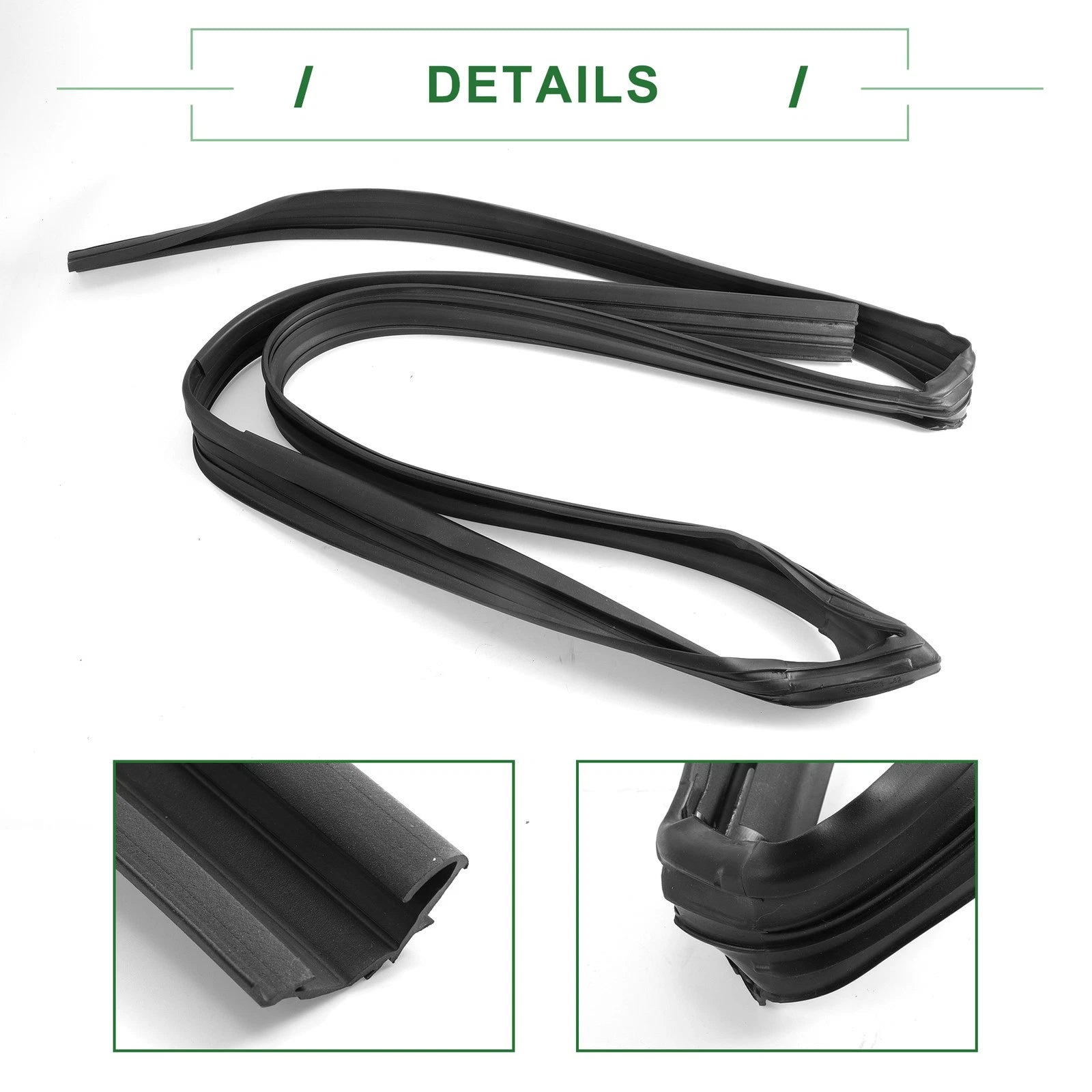 Front Left Door Window Run Channel Seal Strip for Honda Accord (No. 72275SDET01)