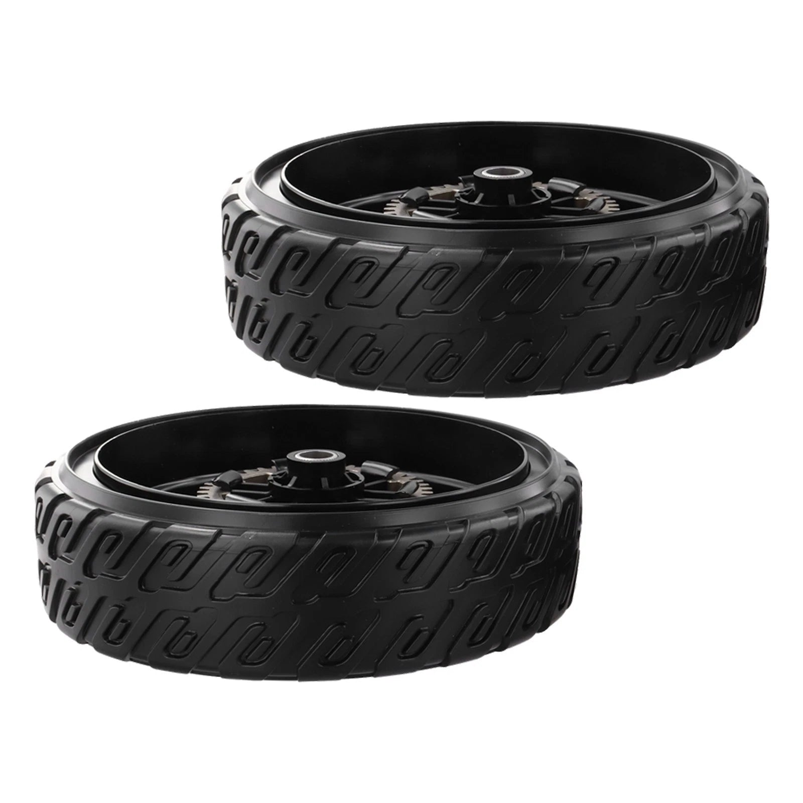 Replacement 8 Inch Lawn Mower Wheels with 12 Teeth Drive Gear for Honda HRN216 (2016–2023)