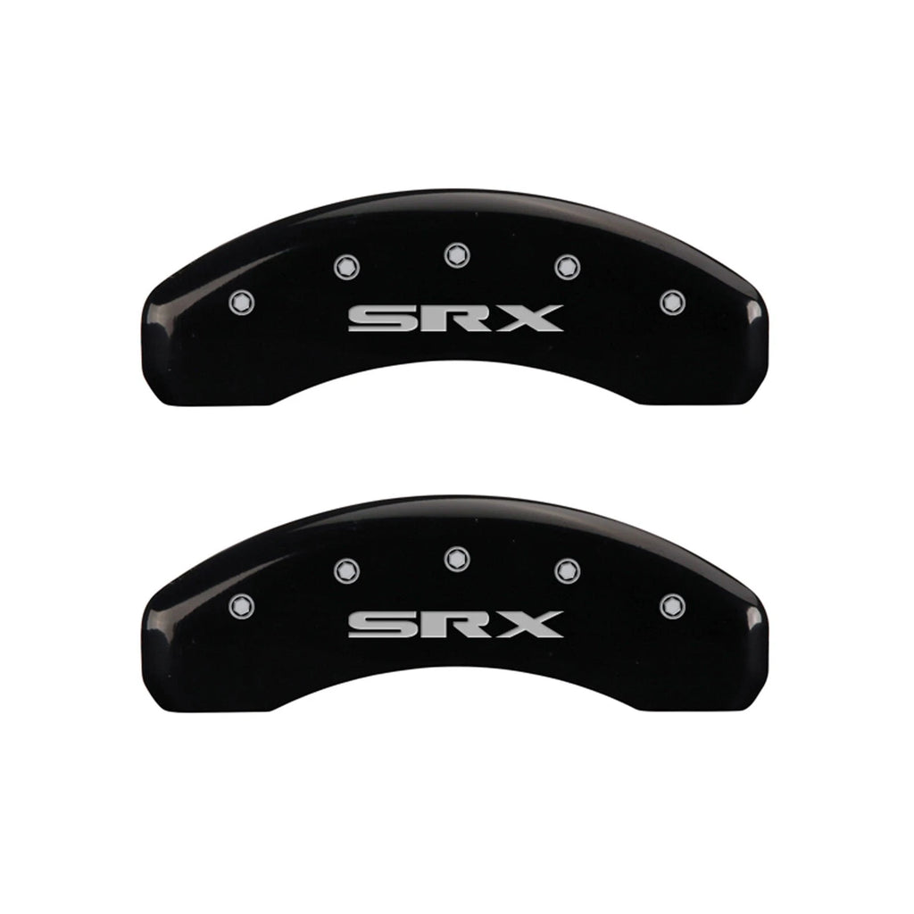 Set of 4 Black Caliper Covers for 2012–2016 Cadillac SRX by MGP