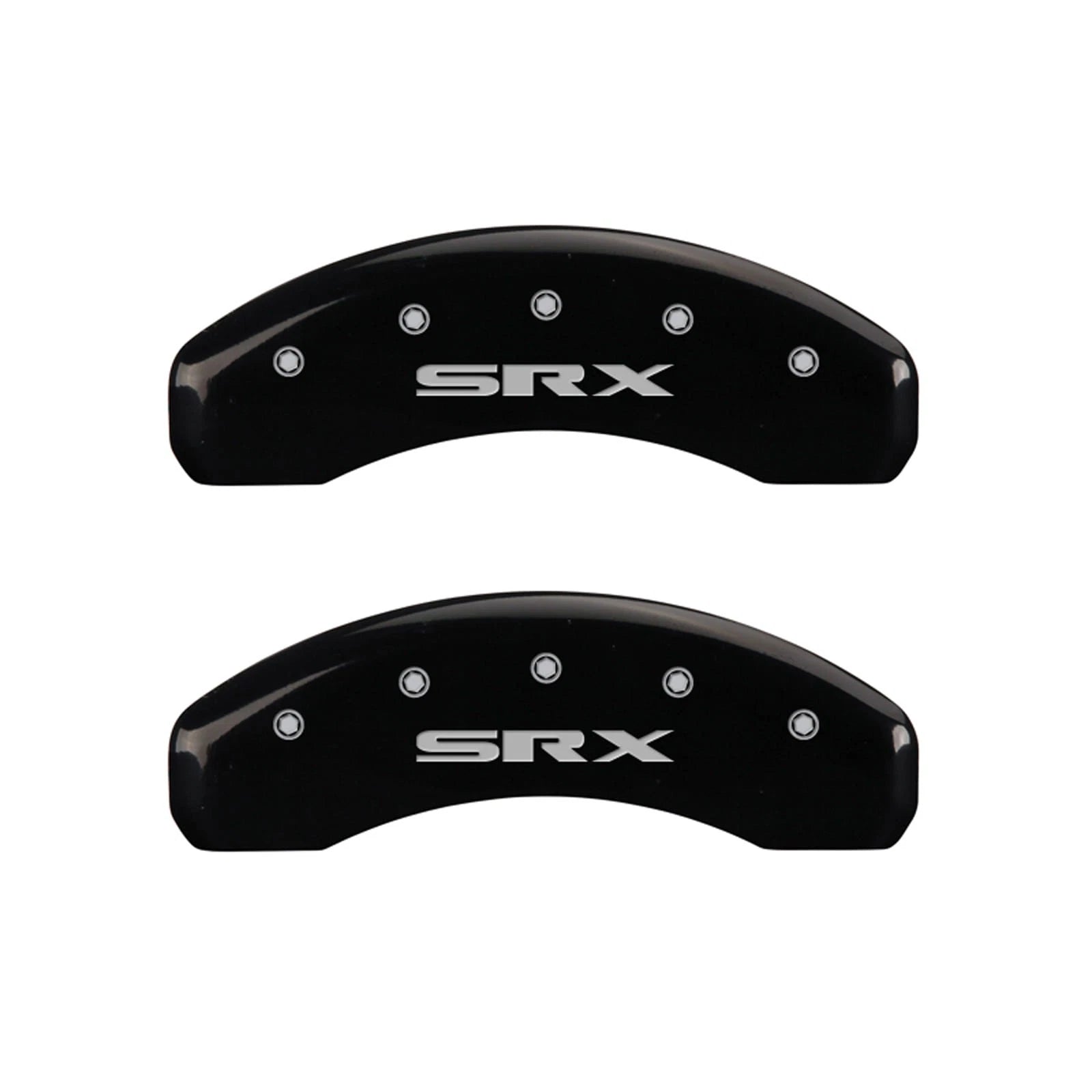 Set of 4 Black Caliper Covers for 2012–2016 Cadillac SRX by MGP