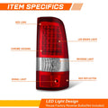 Full LED Tail Light for Chevy Silverado (2003–2007)