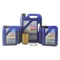Oil Change Kit for Mercedes CLS550 (2007–2011) - 9L Liqui Moly 5W40, Mahle