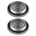2X Valve Tappet Cover Adjuster Cap for Honda CT70 CRF50F CR250R CB750F CB550K