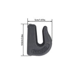Set of 8 Weld On Grab Hooks for Various Applications (6600 lbs Capacity)