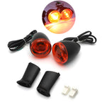 Rear Turn Signal Indicator Light Amber Lens for Harley XL 883 1200 (1992)