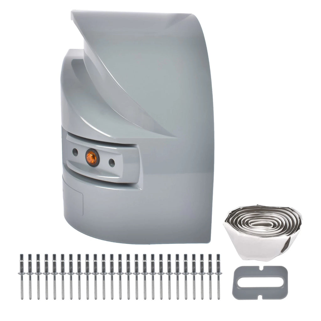 Passenger Side Corner Cap with Light for Box Truck (62664)
