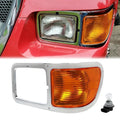 Chrome Headlight Bezel Trim for Ford F650 F750 (2000–2015)