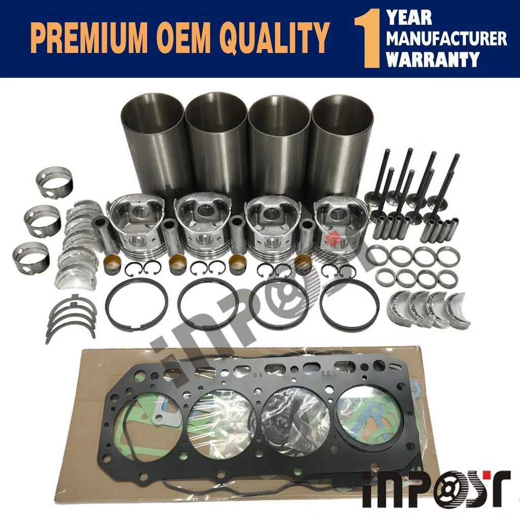 Engine Overhaul Rebuild Kit for Yanmar 4TNV86