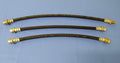 2 x 2 Inch Extended Brake Hoses for Non ABS Hilux GGN25R 4WD (2005)