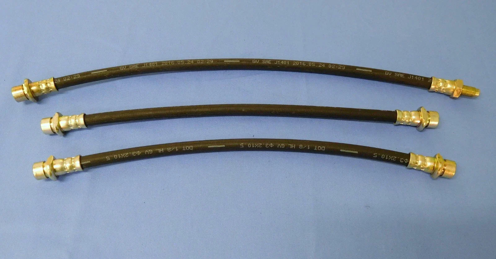 2 x 2 Inch Extended Brake Hoses for Non ABS Hilux GGN25R 4WD (2005)