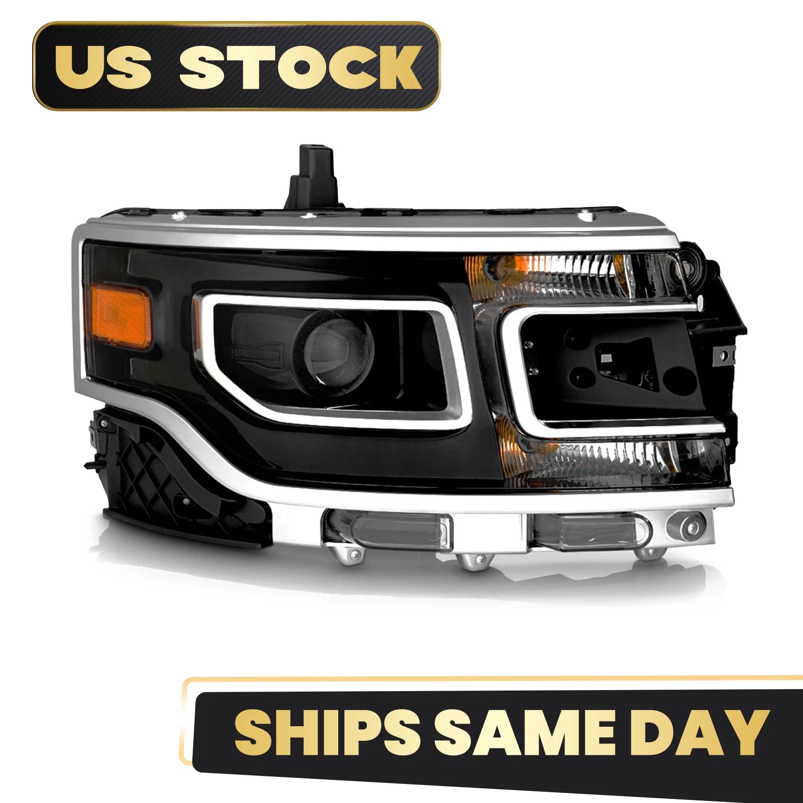 HID Xenon Projector Headlight for Ford Flex (2013–2019) Right