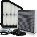 Set of 2 Air Filters for Honda HR-V (2016–2022) 17220-51B-H00, 80292-TBA-A11